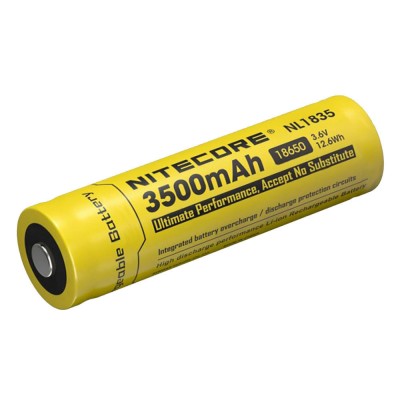NiteCore NL1835 Επαναφορτιζόμενη Μπαταρία 18650 Lithium 3.6V 3500mAh