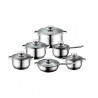 Royalty Line Σετ Κατσαρόλες 12τμχ. Inox - RL-1231