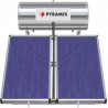 Pyramis 200Lt / 3m² Ηλιακός Θερμοσίφωνας Επιλεκτικού συλλέκτη Διπλής Ενέργειας (026000505)