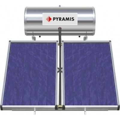 Pyramis 200Lt / 4m² Ηλιακός Θερμοσίφωνας Επιλεκτικού συλλέκτη Διπλής Ενέργειας (026000605)