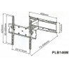 DMP PLB146M Βάση Τοίχου