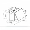 Pyramis Essential Turbo 60cm Λευκός Απορροφητήρας Πτυσσόμενος 065023701