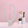 Allocacoc Heng Balance Plastic Lamp Ellipse White Μαγνητικό Φωτιστικό LED