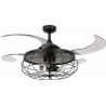 Fanaway Industri Black Ανεμιστήρας οροφής