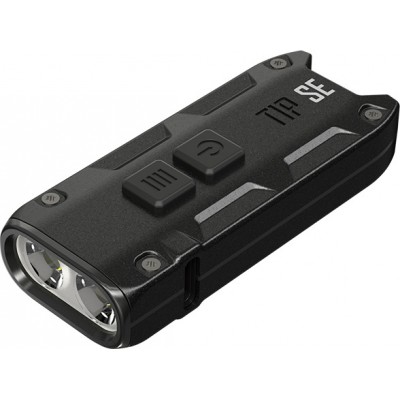NiteCore Tip SE Black Φακός Μπρελόκ Επαναφορτιζόμενος