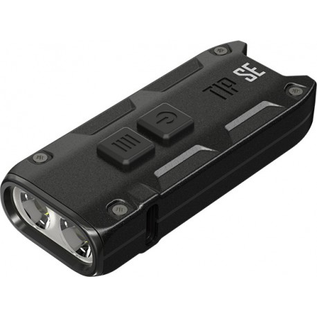NiteCore Tip SE Black Φακός Μπρελόκ Επαναφορτιζόμενος