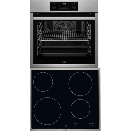 AEG BES331010M + HK624000XB Set Εντοιχισμού