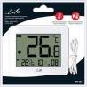 Life WES-202 Ψηφιακό θερμόμετρο εσωτερικής και εξωτερικής θερμοκρασίας