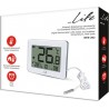 Life WES-202 Ψηφιακό θερμόμετρο εσωτερικής και εξωτερικής θερμοκρασίας