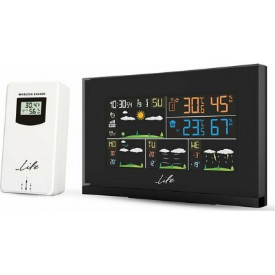 Life Smartweather Tundra Curved Μετεωρολογικός Σταθμός με Ασύρματο Εξωτερικό Αισθητήρα