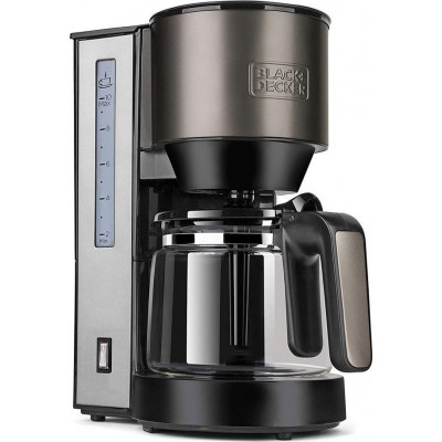 Black & Decker BXCO1000E Grey Καφετιέρα Φίλτρου 1000W