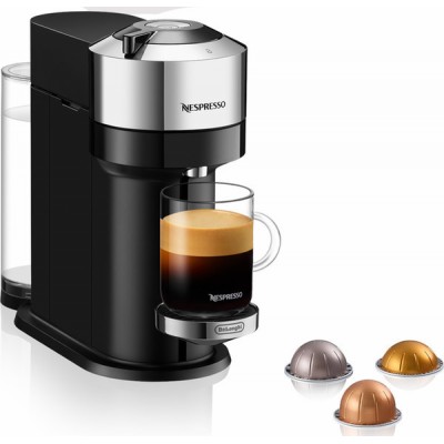 Delonghi ENV120.C Vertuo Next Deluxe Pure Chrome Μηχανή Nespresso