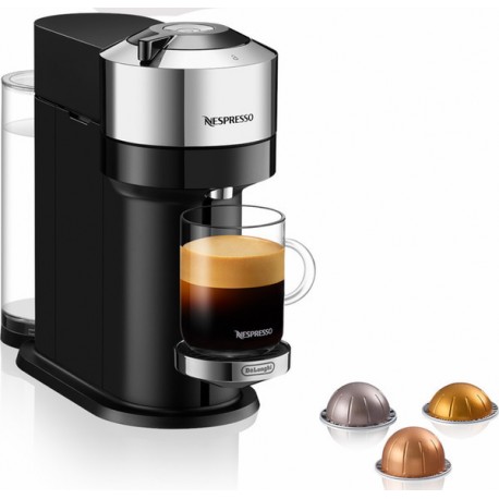 Delonghi ENV120.C Vertuo Next Deluxe Pure Chrome Μηχανή Nespresso