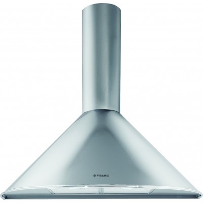 Pyramis Καμινάδα Στρόγγυλη 60cm Inox 065017801