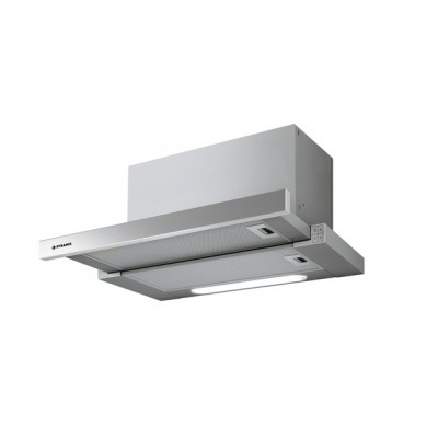Pyramis Essential Turbo 60cm inox Συρόμενος Απορροφητήρας (065017502)