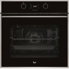 Teka HLB 840 P Wish (F.568.SS) Hydroclean PRO 60cm Inox/Μαύρο Κρύσταλλο Πυρολυτικός Φούρνος - Σε 12 άτοκες δόσεις