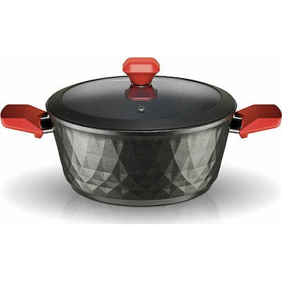 Pyramis Κατσαρόλα Red Diamond 24cm (014010701)