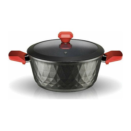 Pyramis Κατσαρόλα Red Diamond 24cm (014010701)
