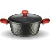 Pyramis Κατσαρόλα Red Diamond 24cm (014010701)