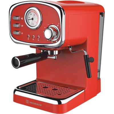 Morris R20808EMR Red Μηχανή Espresso Retro