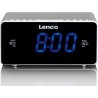 Lenco CR520S Ψηφιακό Ρολόι Επιτραπέζιο με Ξυπνητήρι