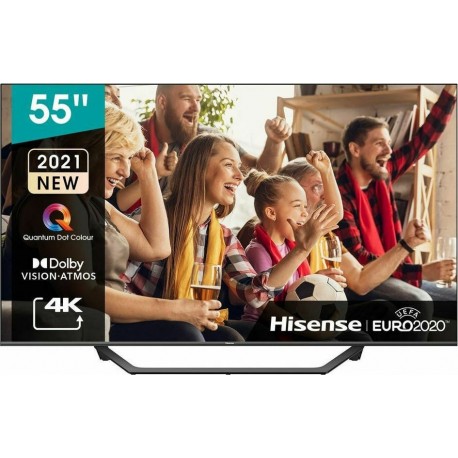 Hisense 55A7GQ QLED Τηλεόραση Smart 4K UHD