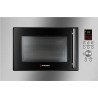 Pyramis 30 Εντοιχιζόμενος Φούρνος Μικροκυμάτων με Grill 23lt Inox