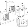 Whirlpool W7 OM5 4S P Φούρνος άνω Πάγκου