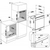 Whirlpool W7 OM4 4S1 H Φούρνος άνω Πάγκου