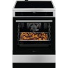AEG CIB6645ABM Κουζίνα με Επαγωγικές Εστίες Inox