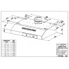 Faber 741 Base A60 Ελεύθερος Απορροφητήρας 60cm Inox