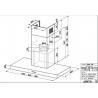 Faber Stilo Smart X A120 Απορροφητήρας Καμινάδα Inox