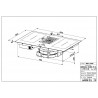 Faber Galileo Smart BK Glass A830 Επαγωγική Εστία Αυτόνομη