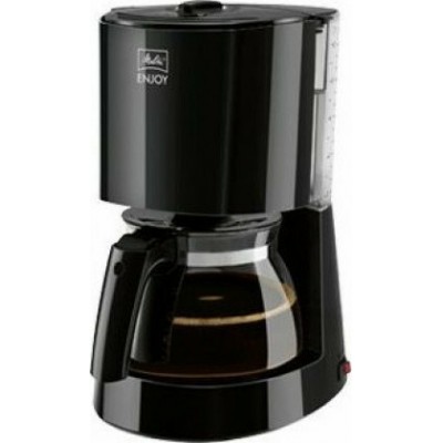 Melitta Enjoy Glass II Καφετιέρα Φίλτρου Black