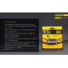 NiteCore NU10 Επαναφορτιζόμενος Φακός Κεφαλής Black+Black Headband