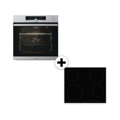 Hisense BSA66334AX + E6431X Εντοιχιζόμενο Σετ Φούρνος και Εστία