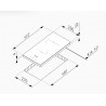 Pyramis PHC31210FMW Domino Κεραμική Εστία (174020020)