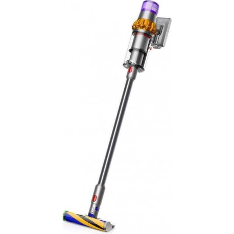 Dyson V15 Detect Absolute Επαναφορτιζόμενη Σκούπα Stick & Χειρός Ασημί 446986-01