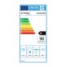 Pyramis Ecoline Απορροφητήρας Συρόμενος 60cm Inox με Μαύρο Γυαλί (065032801)