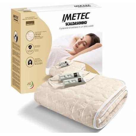 Imetec Scaldasonno Double 2T Διπλό Ηλεκτρικό Υπόστρωμα 150x137