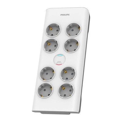 Philips SPN7080WA/GRS Πολύπριζο ασφαλείας