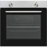 Pyramis PO78010008SIX + Pyramis PHC61430FMB Φούρνος άνω Πάγκου με Κεραμικές Εστίες Inox