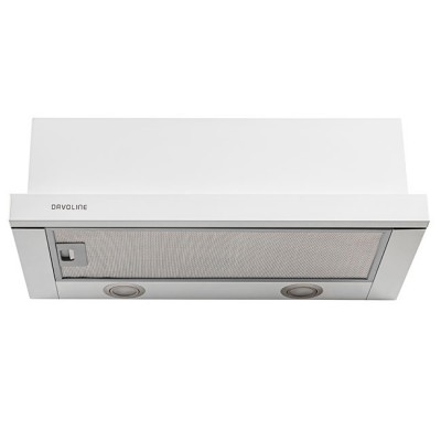 Davoline Omega Plus Συρόμενος Απορροφητήρας 60cm Λευκός